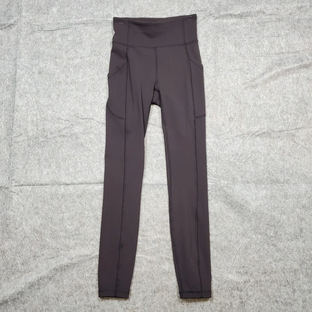 Lululemon Leggings Womens 2 Black Invigorate High Rise 25